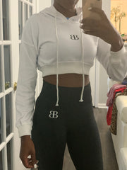 Bodied Cropped Hoodie
