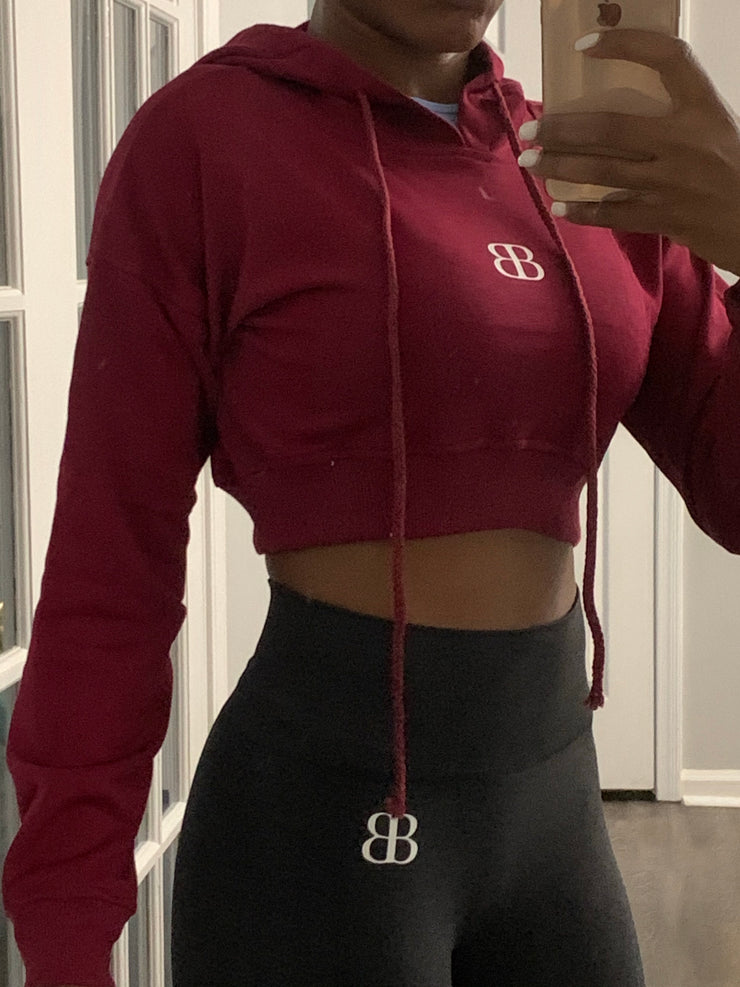 Bodied Cropped Hoodie